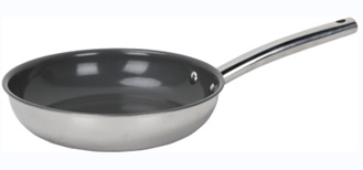 Bratpfanne aus Edelstahl