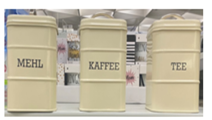 Aufbewahrungsdose, retro