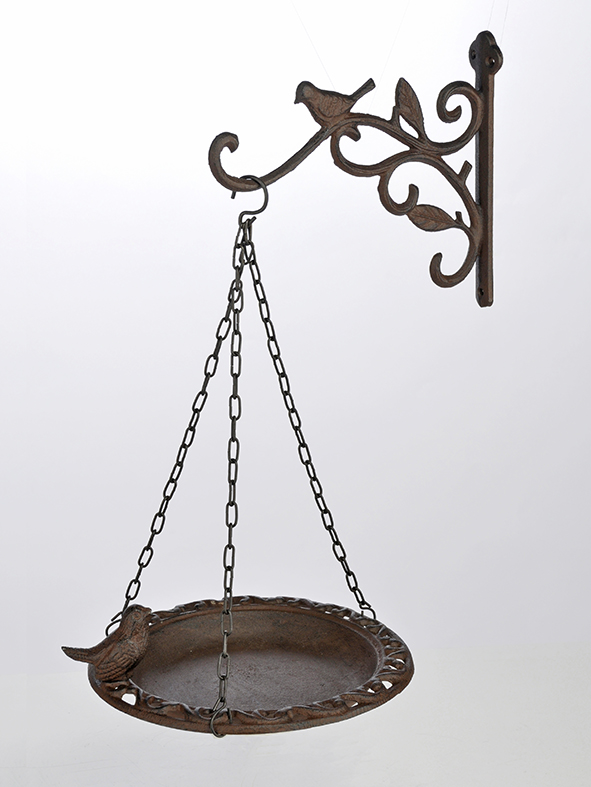 Vogeltränke aus Gusseisen