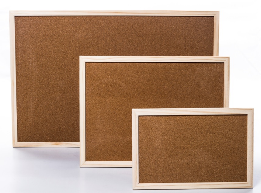 Pinnwand, natur 60x80x1,3cm