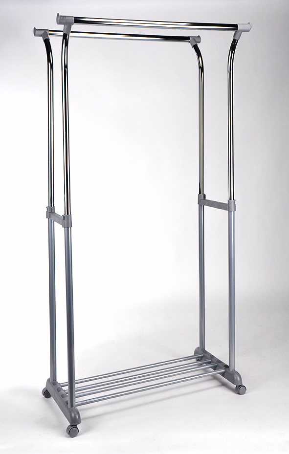 Garderobenständer mit 4 Rollen