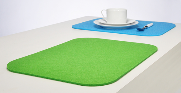 Platz-Sets aus Filz, 4er Set