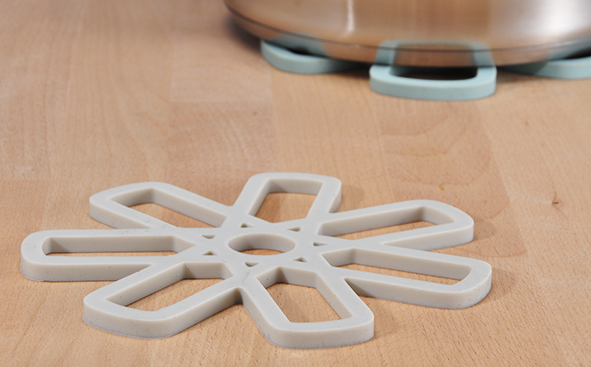 Topfuntersetzer aus Silikon