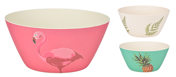 Schale aus Bambusfasern