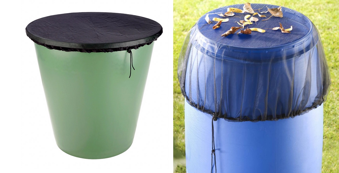 Schutznetz für Regentonnen