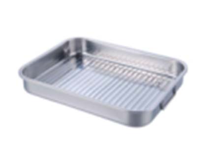 Brat- und Backform aus Edelstahl