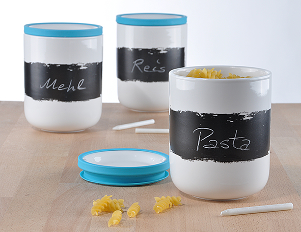 Keramik Behälter - 3 Stück