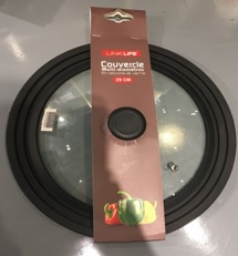 Universal-Deckel aus Glas