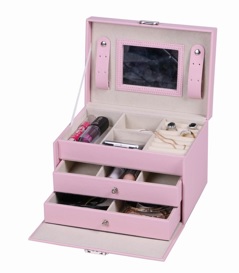 Schmuckkasten, pink