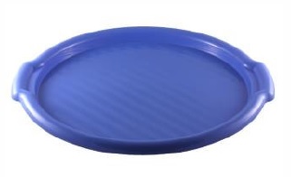 Tablett aus Kunststoff, rund