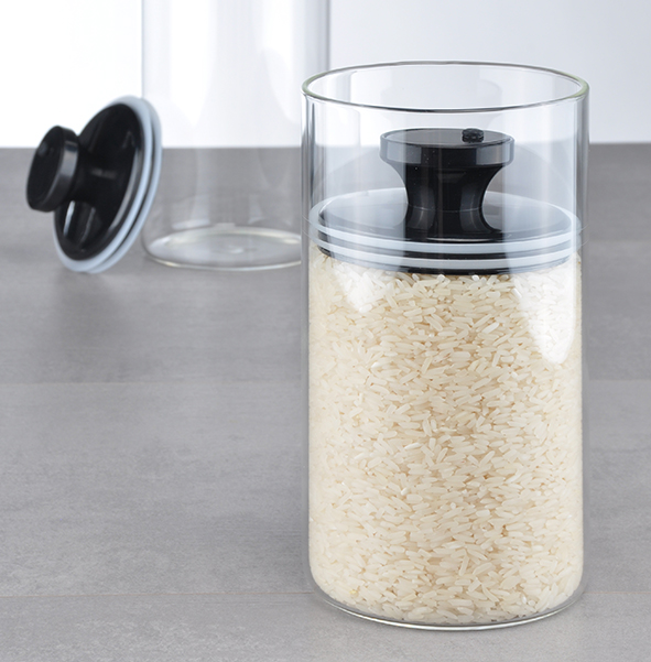 Vorratsglas mit Vakuumdeckel