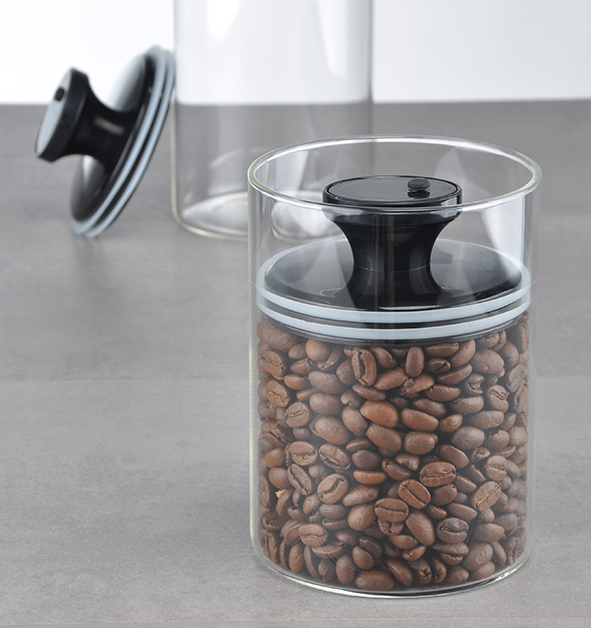 Vorratsglas mit Vakuumdeckel