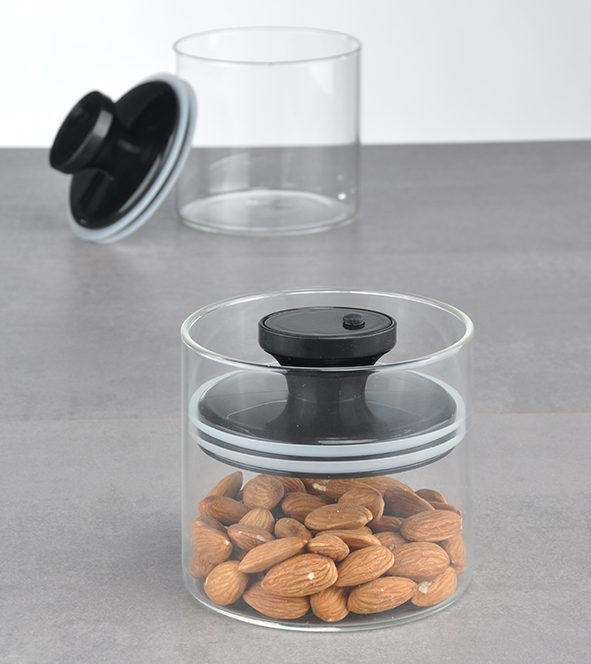 Vorratsglas mit Vakuumdeckel