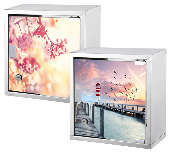 Medizinschrank aus Edelstahl