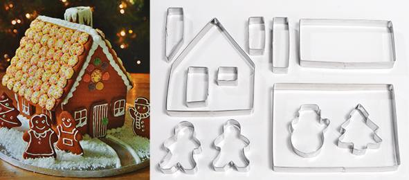 Lebkuchenhaus-Ausstechformen