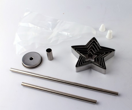 Ausstechförmchen im Stern-Design