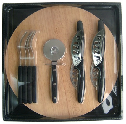 Pizzaschneide-Set 10-tlg.