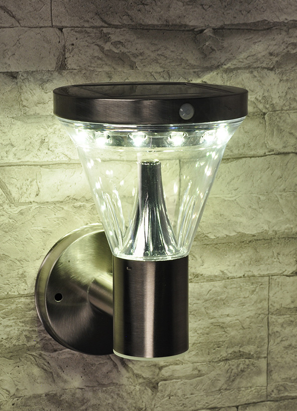 Solar Wandlampe