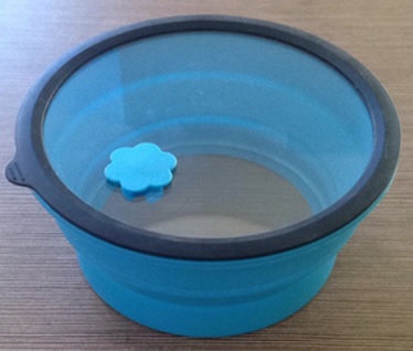 Schüssel aus Silikon, faltbar