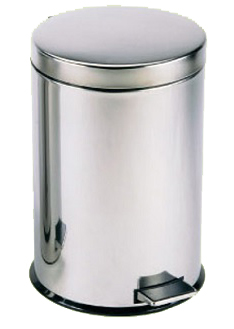 Treteimer 5L aus Edelstahl - matt