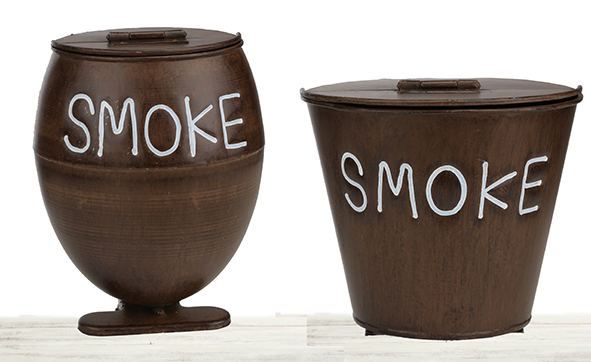 Clip Aschenbecher 2-fach sortiert