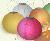 China Lampion weiß Ø 20cm