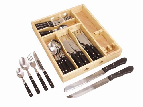 Besteck-Set 32-tlg. aus Edelstahl