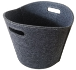 Kaminholztragekorb aus Filz