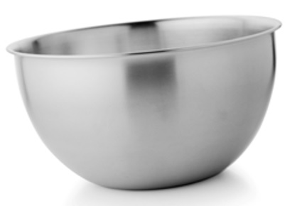 Rührschüssel aus Edelstahl