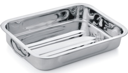 Brat- und Backform aus Edelstahl