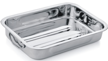 Brat- und Backform aus Edelstahl