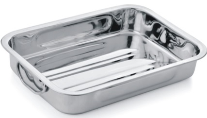 Brat- und Backform aus Edelstahl