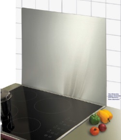 Spritzschutz für den Herd