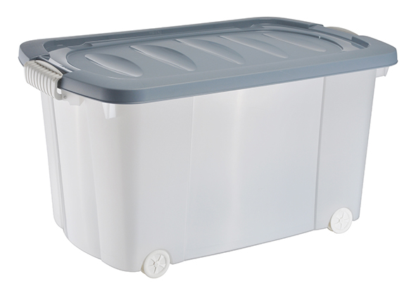 Rollenbox mit Griffen, ca. 45 Liter