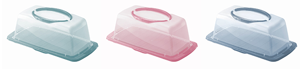 Kuchenbehälter, rechteckig