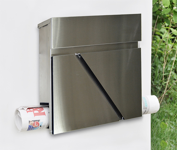 Briefkasten aus Edelstahl 18/0