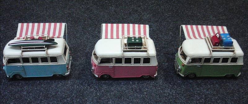 Antik-Automodell mit Markise