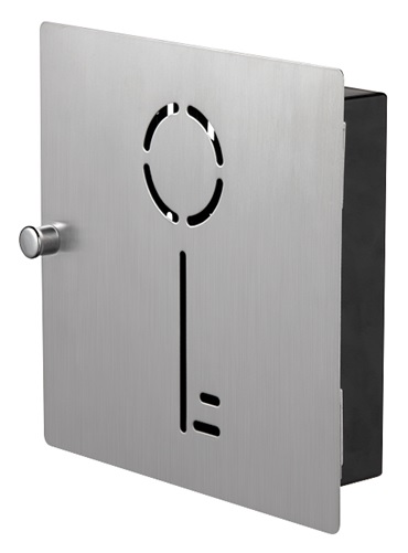 Schlüsselkasten Edelstahltür