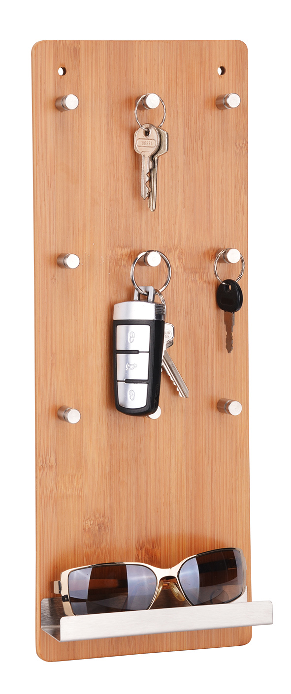Schlüsselleiste aus Bambus