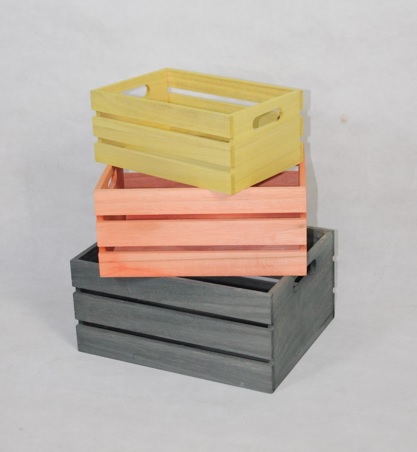 Dekoboxen-Set aus Holz