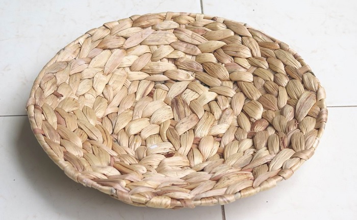 Dekoschale Wasserhyazinthe, rund