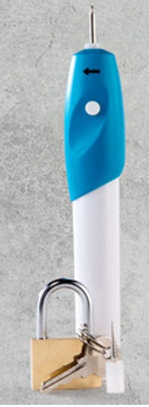 Vorhängeschloss mit Gravurstift