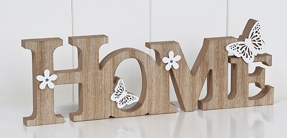Deko Schriftzug" HOME"