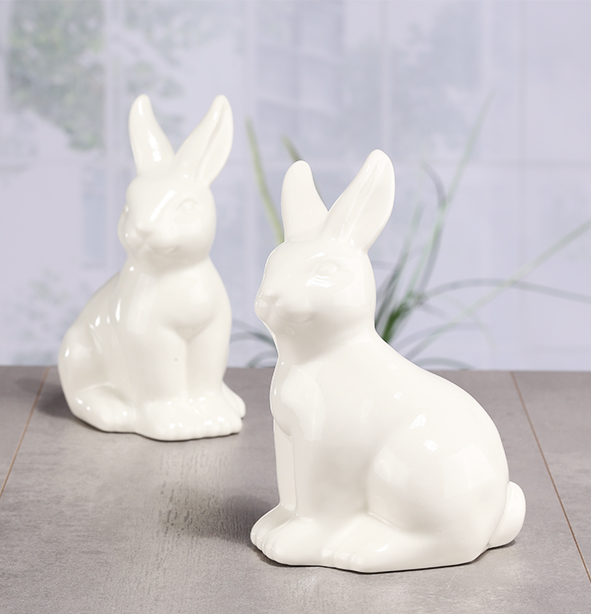 Osterhase aus Keramik