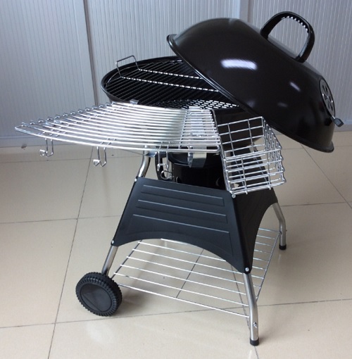 Grillwagen mit Ablage