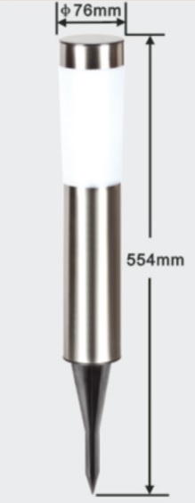 Solarlampe mit Erspieß