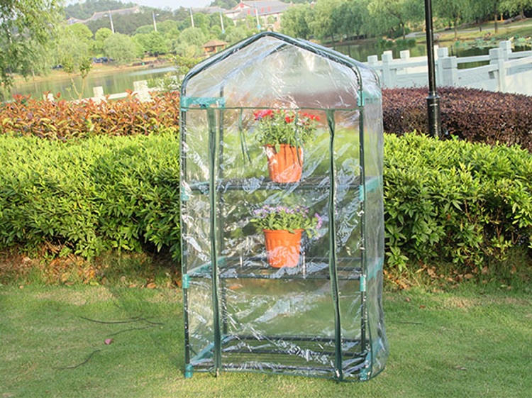 Gewächshaus mit 3 Ebenen