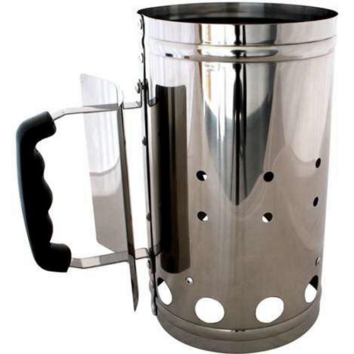 Anzündkamin aus Edelstahl