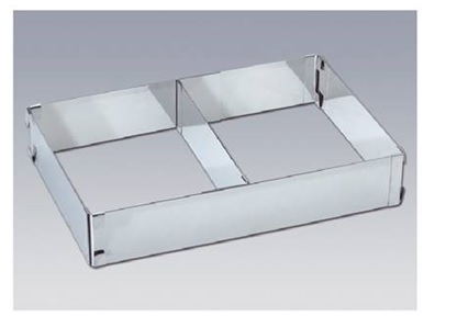 Kuchen- Backrahmen mit Teiler