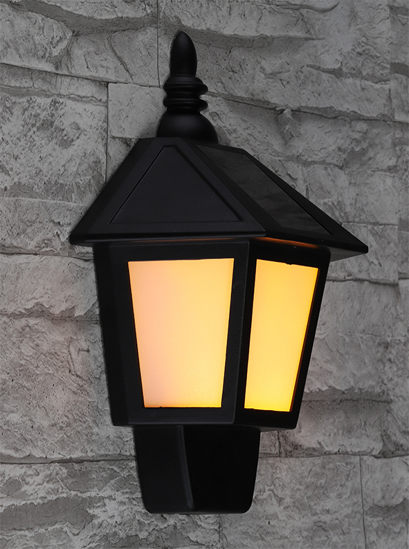 Solar Wandlampe